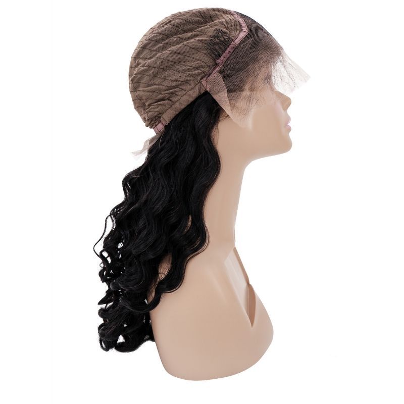 Loose Wave 13x4 Transparent Lace Front Human Hair Wig