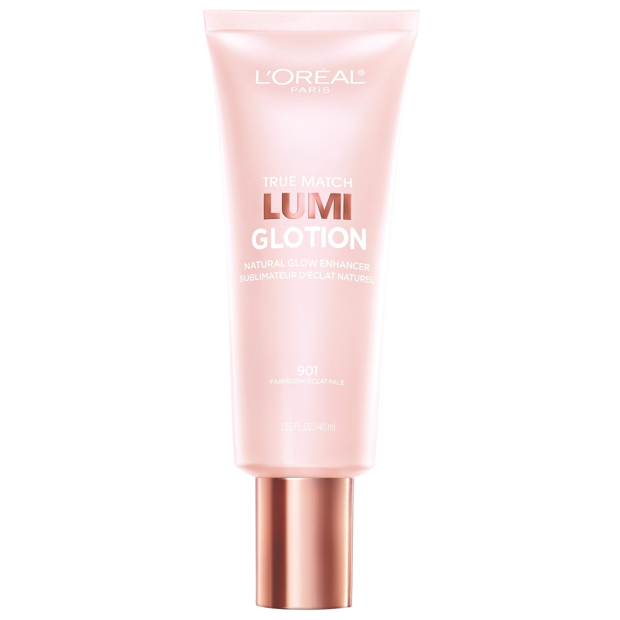 L'Oreal Paris Makeup True Match Lumi Glotion, Natural Glow Enhancer, Illuminator Highlighter, Bronzing Drops For a Sun-Kissed Glow, 902 Light