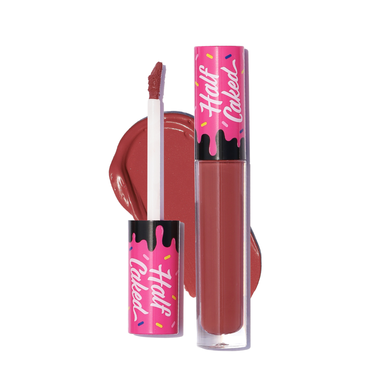 Lip Fondant Liquid Lipstick, Low Key by Half Caked