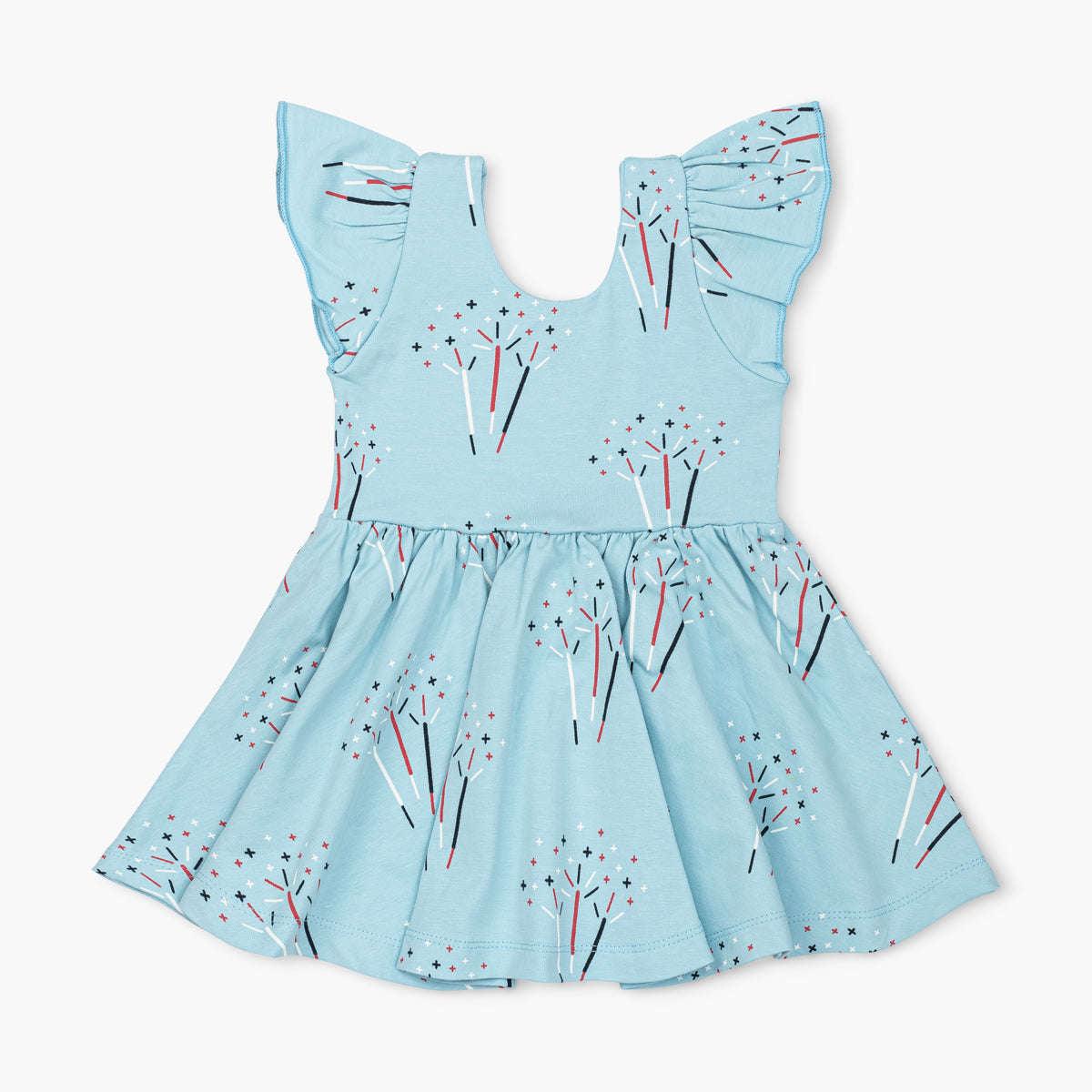 Short Sleeve Let's Dance Dress - Sparkler Surprise
