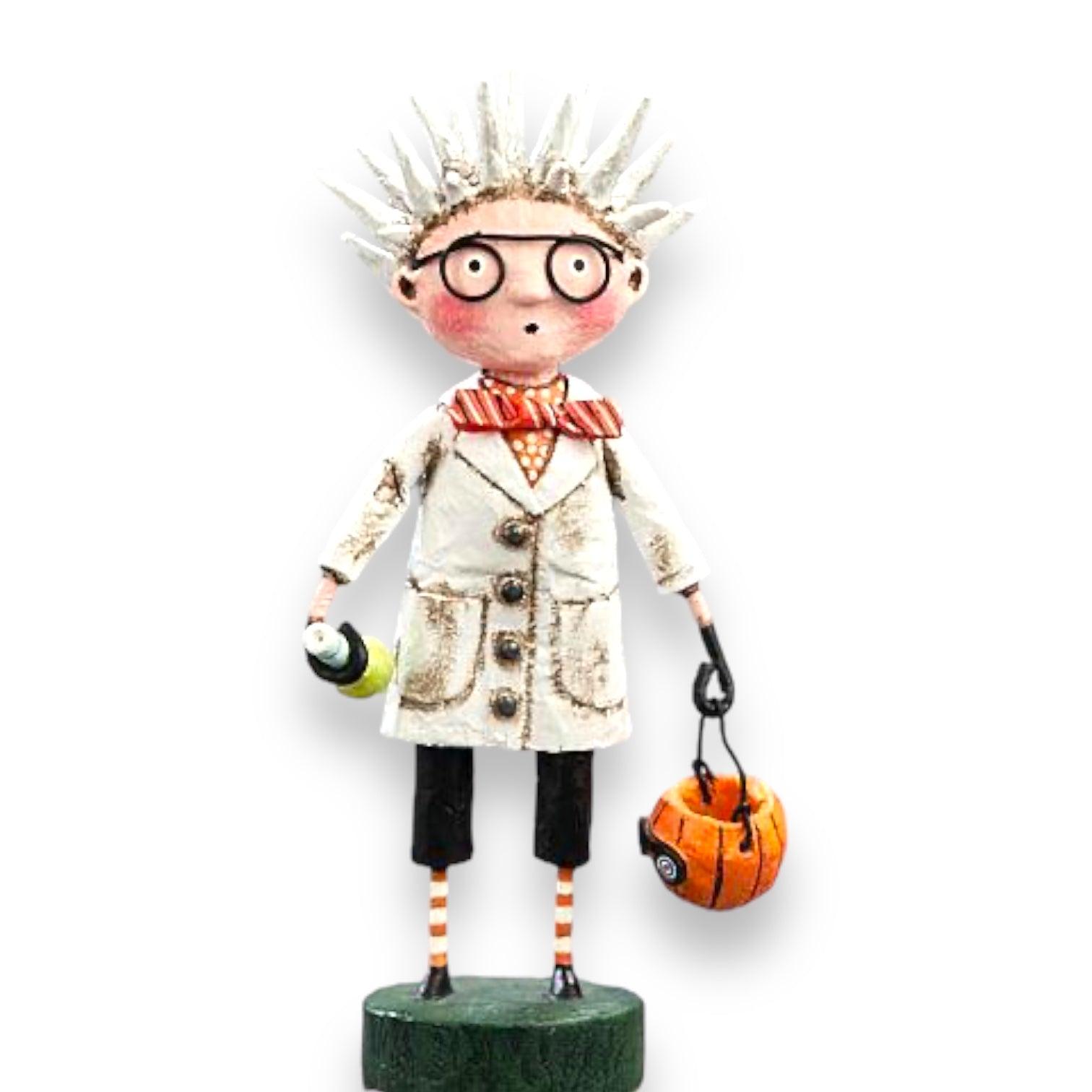 Mad Science Halloween Figurine by Lori Mitchell