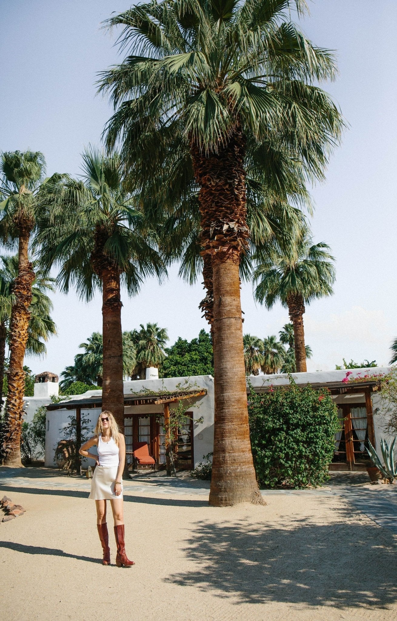 Madison Slip Skirt I Ivory White