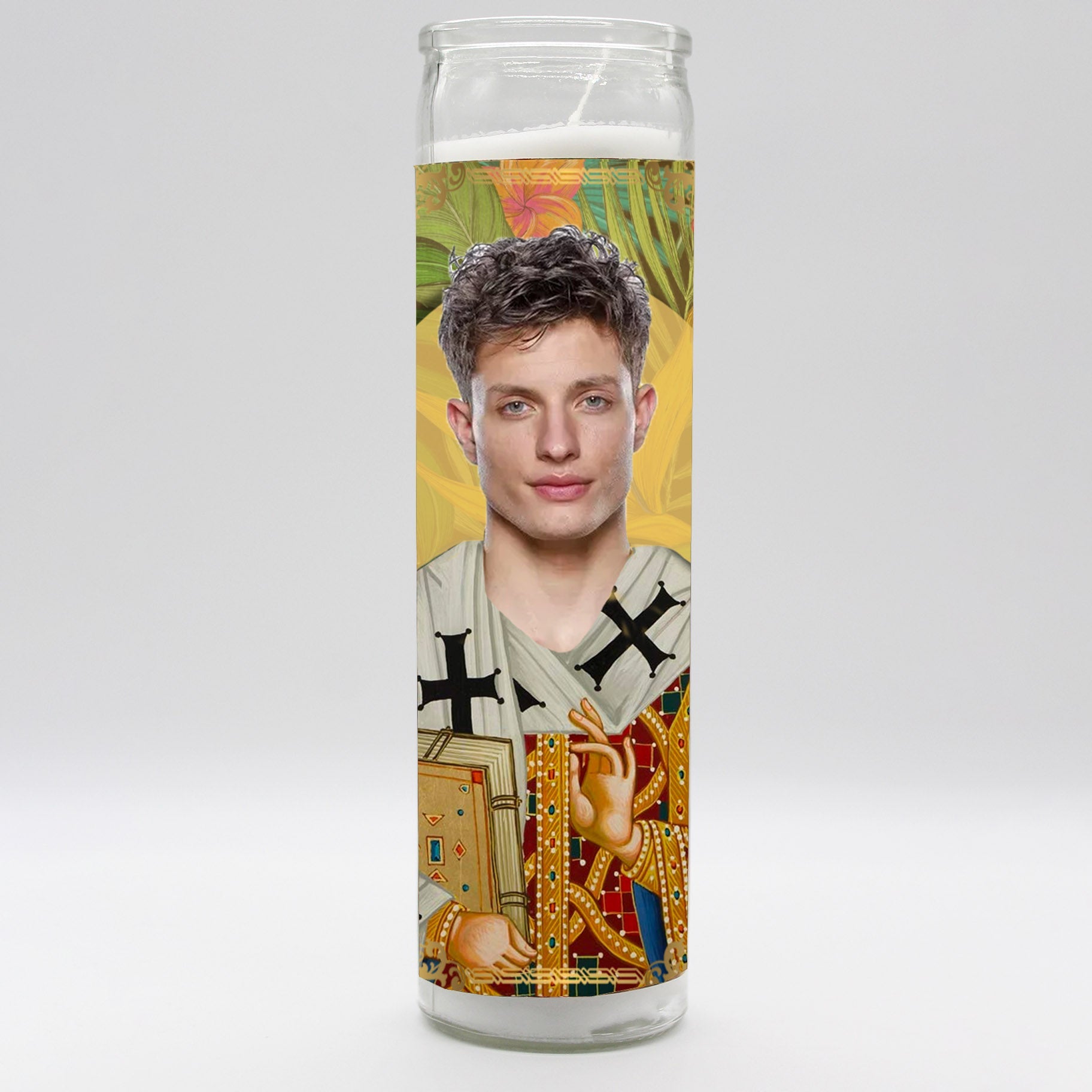 Saint of Bro Comedy Candle by BOBBYK