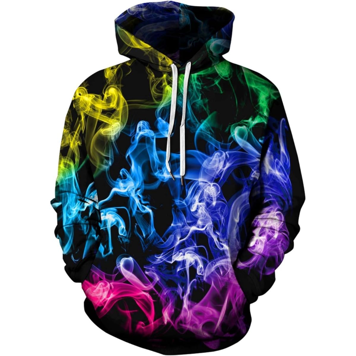 Men's Printed 3D Color Star Sweaters Series Fashion Hoodies