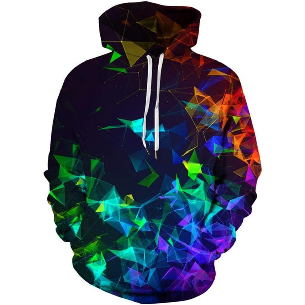 Men's Printed 3D Color Star Sweaters Series Fashion Hoodies