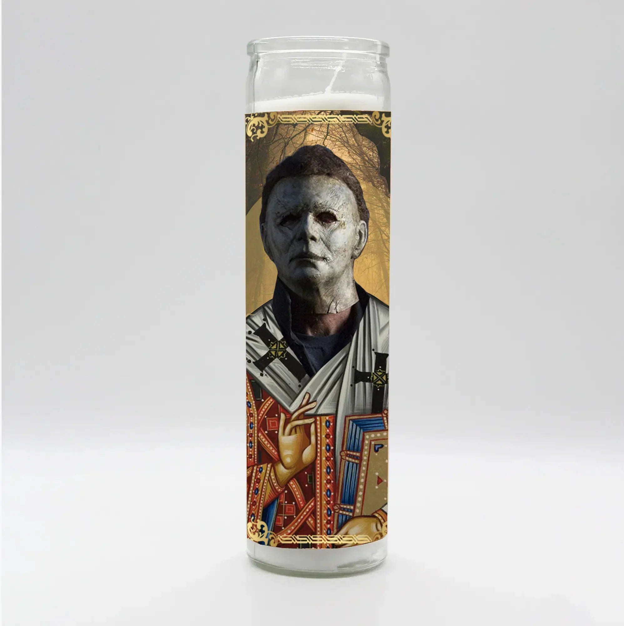 Saint Halloween Candle by BOBBYK
