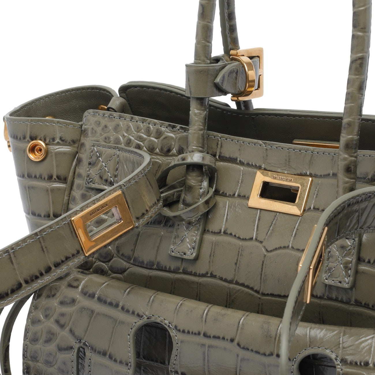 Balenciaga Women Mini Bel Air Carry All Bag