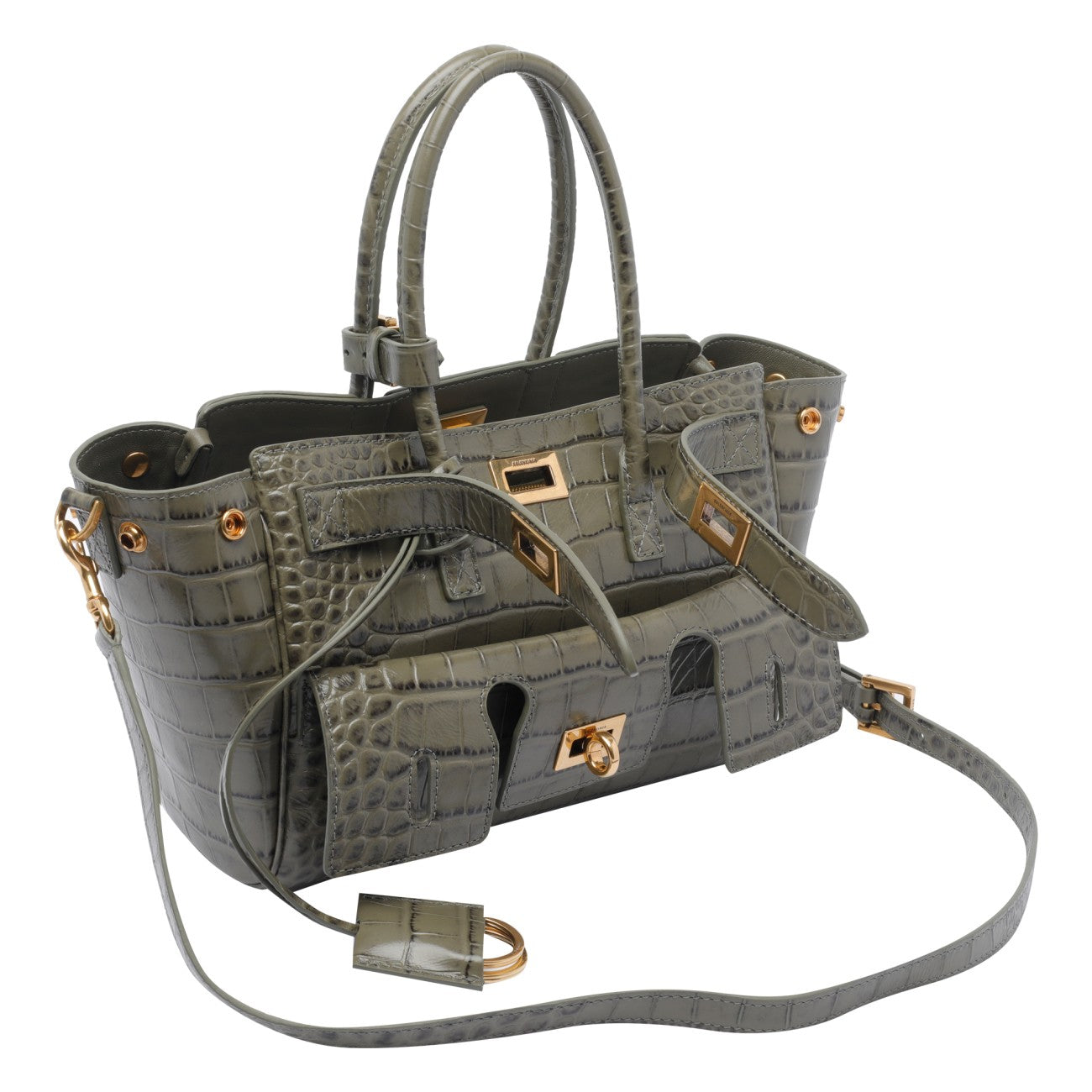 Balenciaga Women Mini Bel Air Carry All Bag