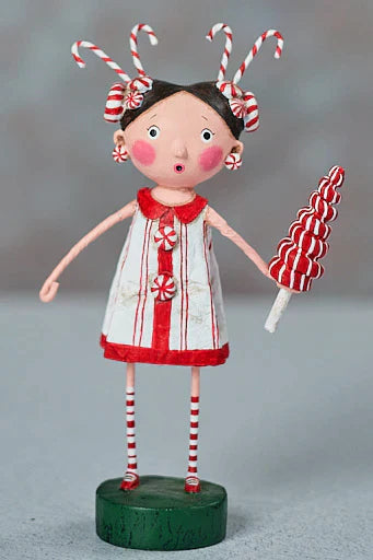 Minty Fresh Christmas Figurine by Lori Mitchell