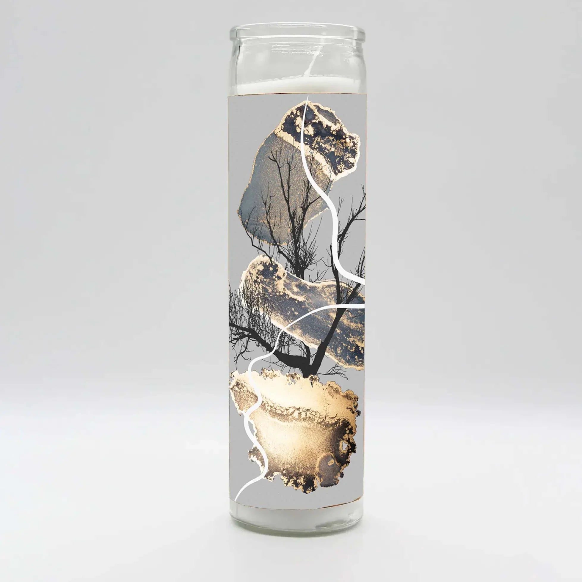 Mix Media No. 1 Candle by BOBBYK
