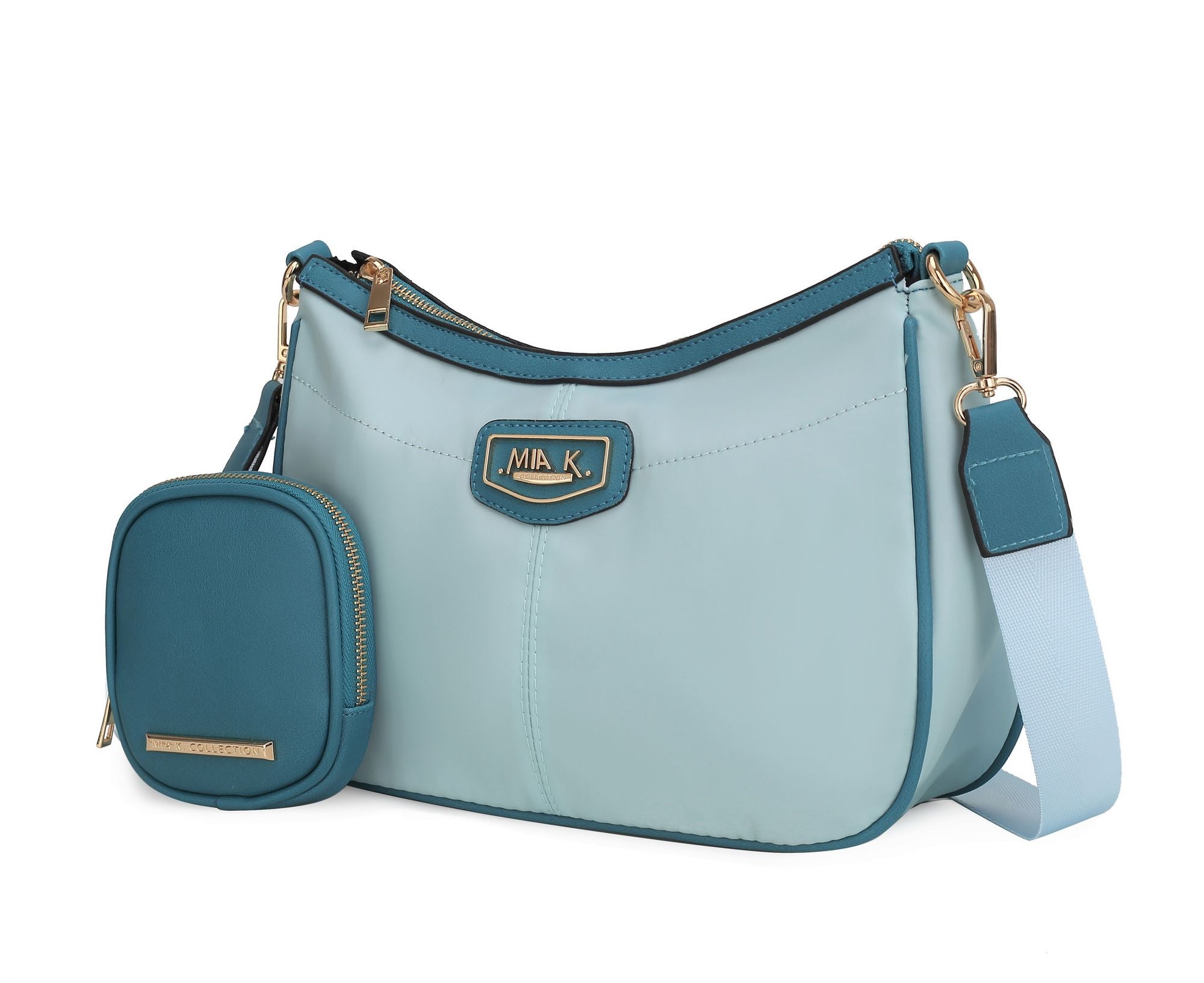 MKF Collection Freya Women Crossbody Bag and Pouch by Mia K