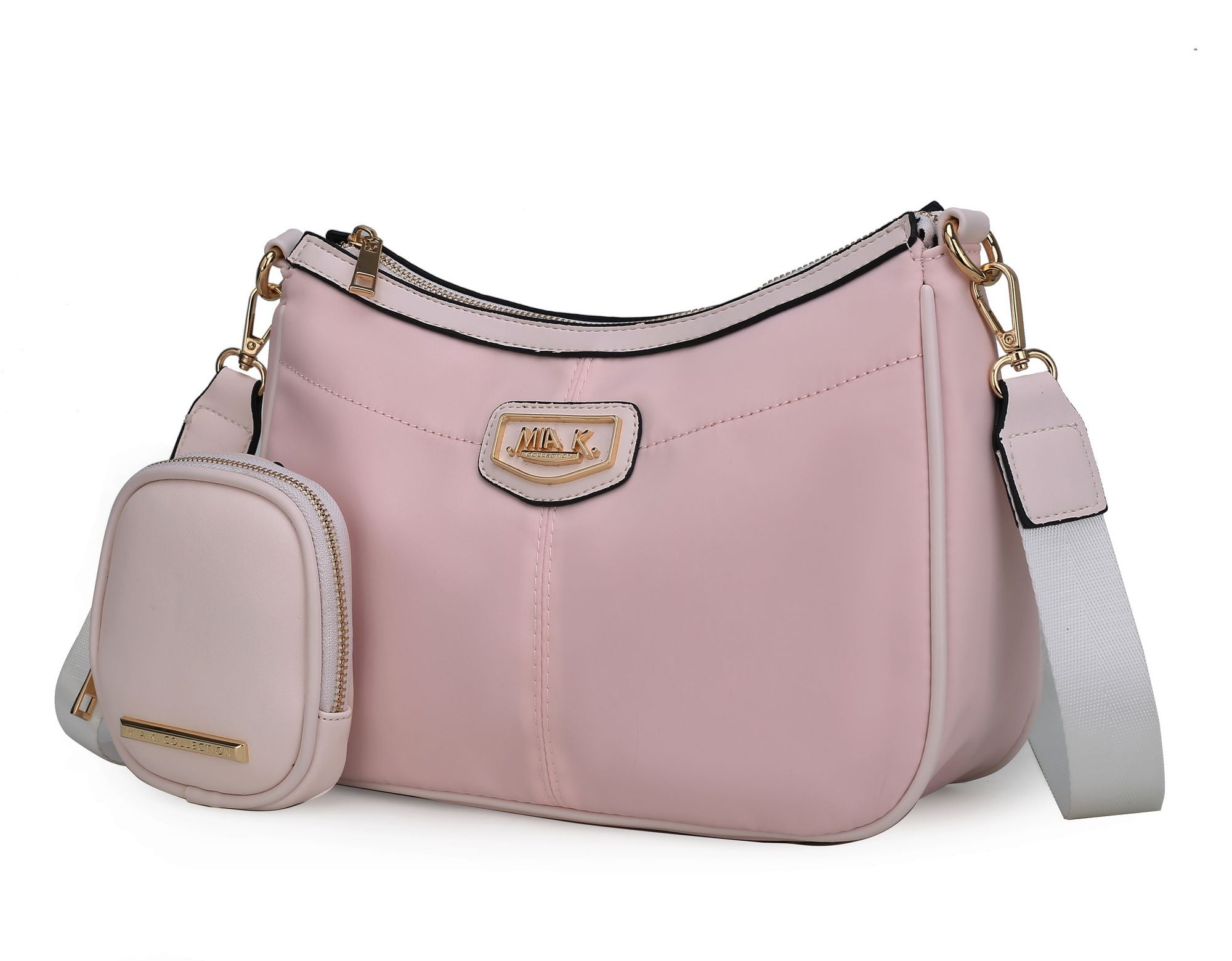 MKF Collection Freya Women Crossbody Bag and Pouch by Mia K