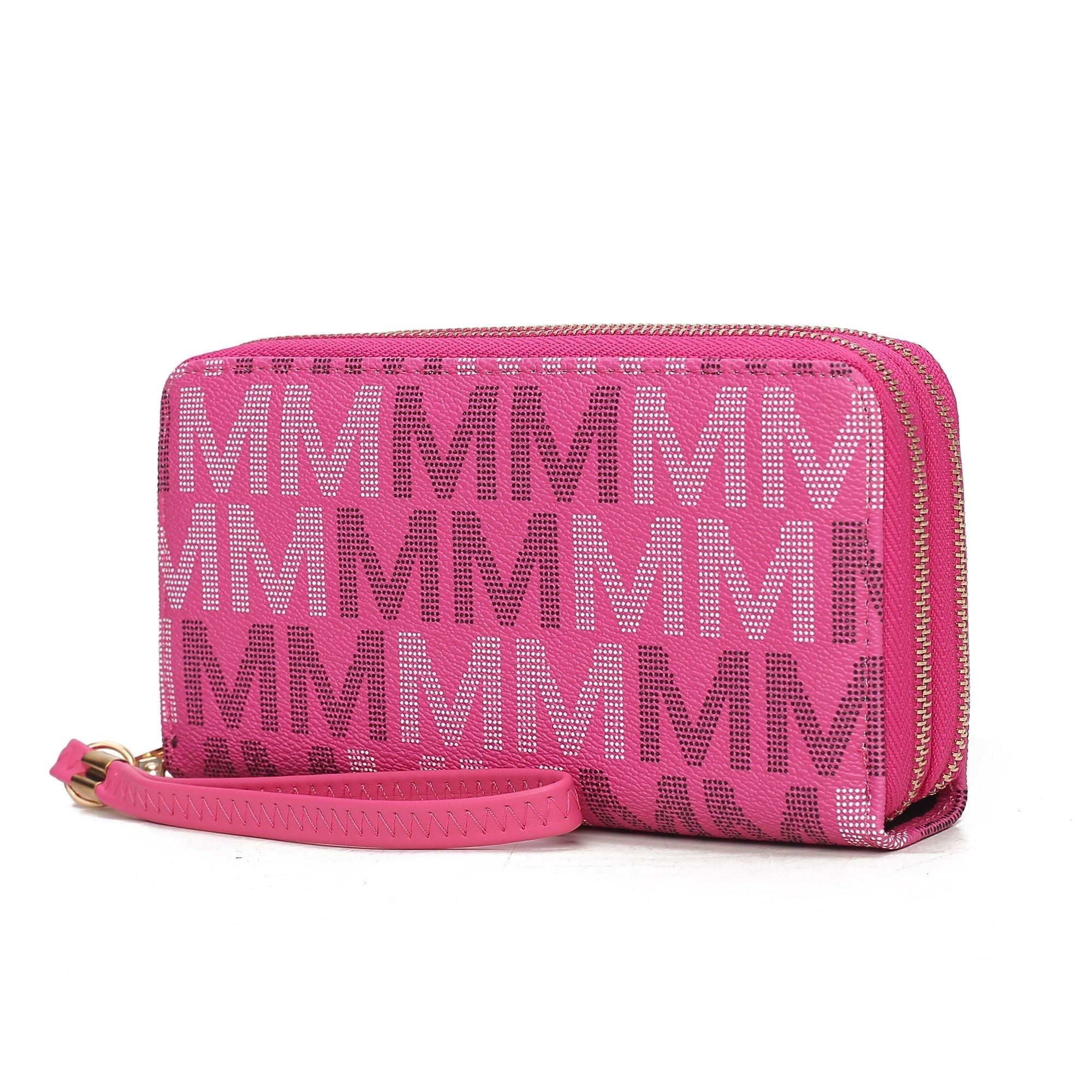 MKF Collection Hofstra M Signature Wallet Wristlet by Mia k