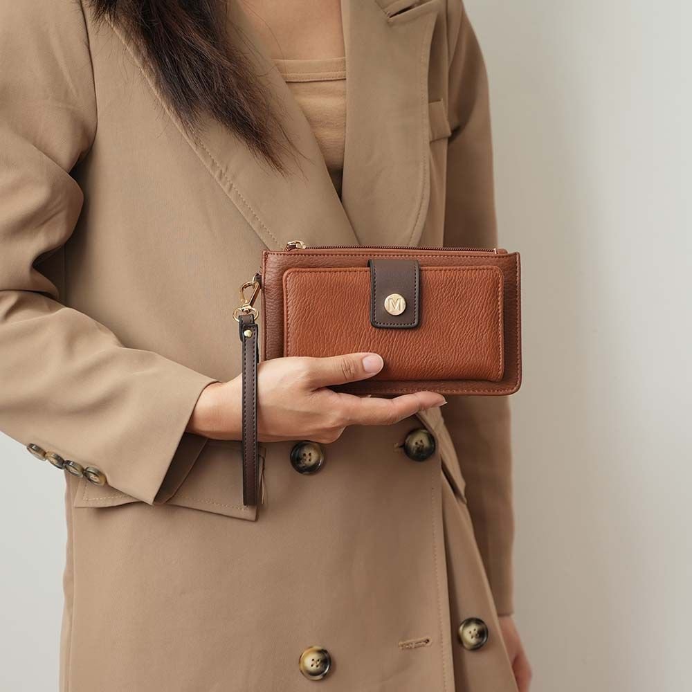 MKF Collection Liv Tote and Wallet Set Fashion Handbag by Mia K.