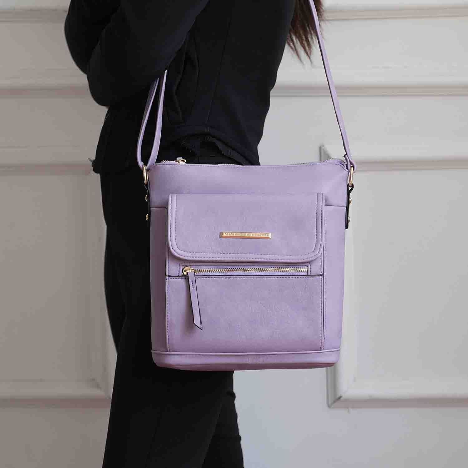 MKF Collection Triss Crossbody Bag For Women's Handbag, Perfect for Everyday Use, Travel, and Casual Outings by Mia K