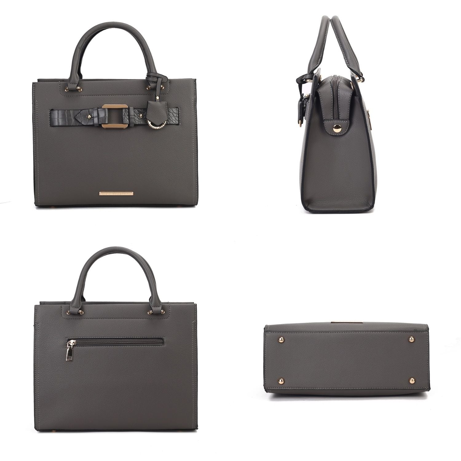 MKF Collection Virginia Vegan Leather Women Tote Bag with Wallet by Mia K