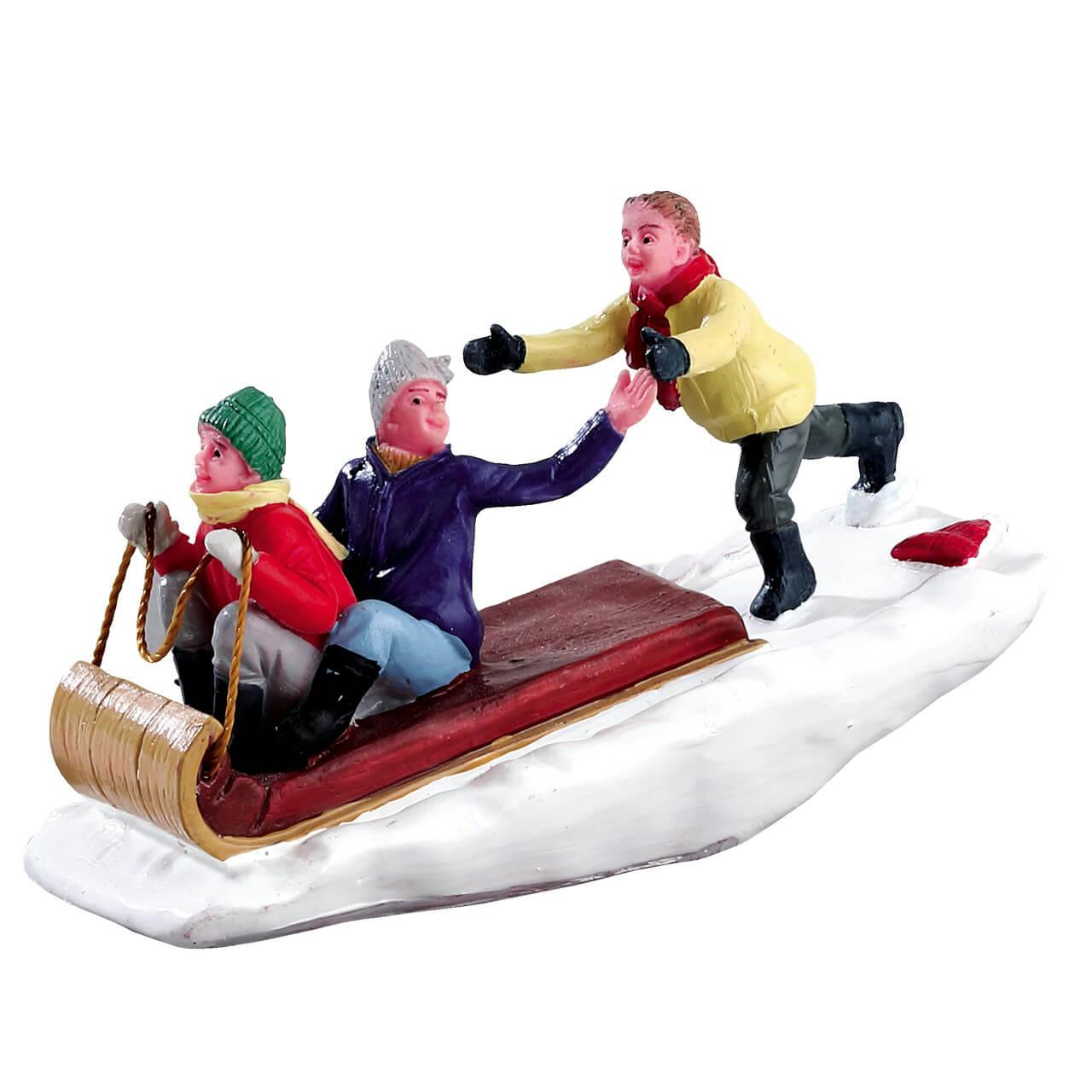 Toboggan Trouble Figurine