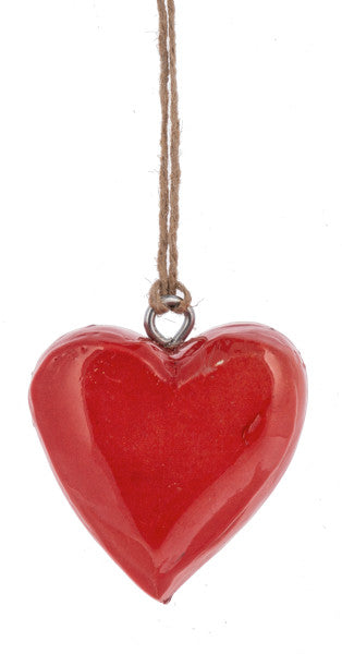 Heartfelt Wooden Heart Ornament -