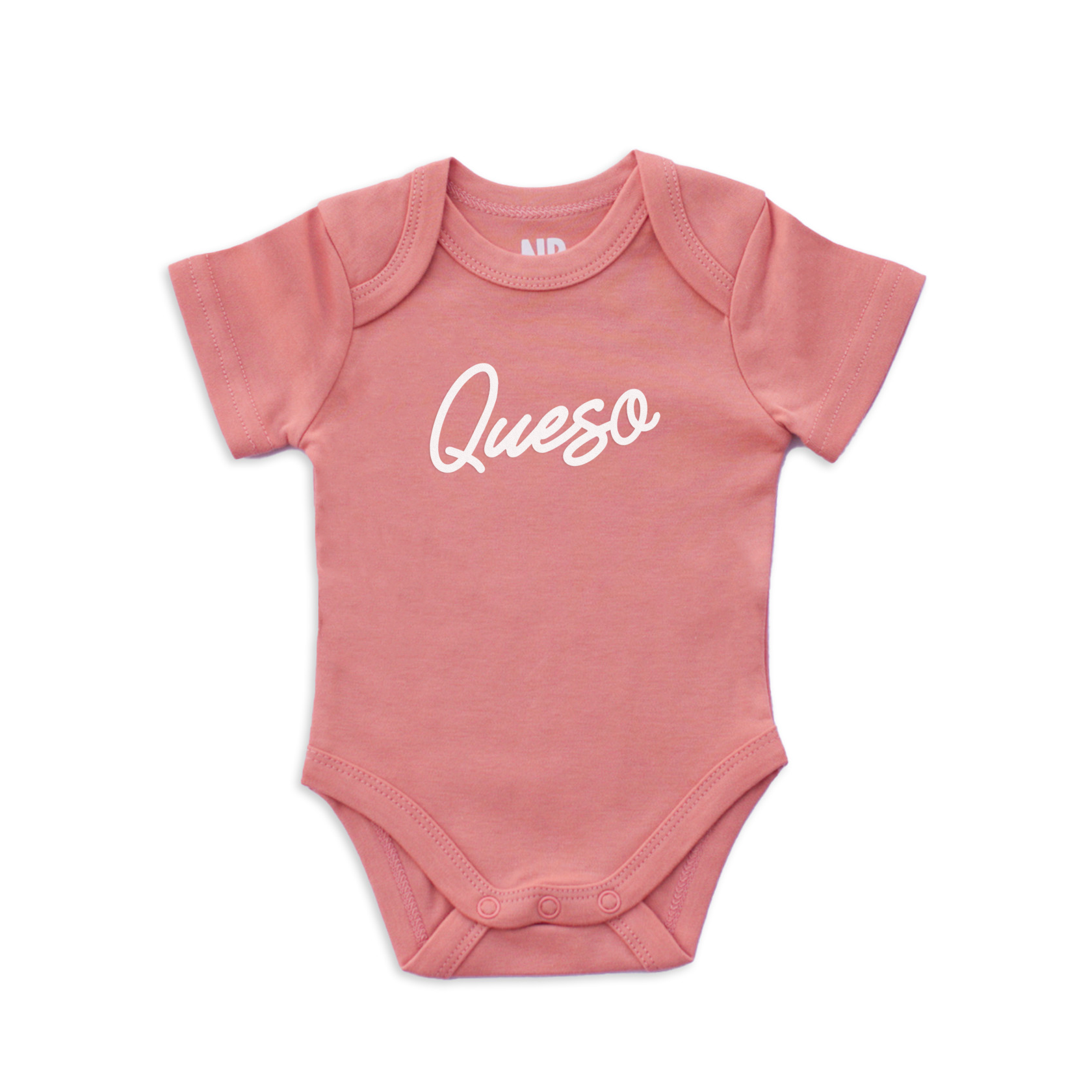 Queso Cursive Onesie