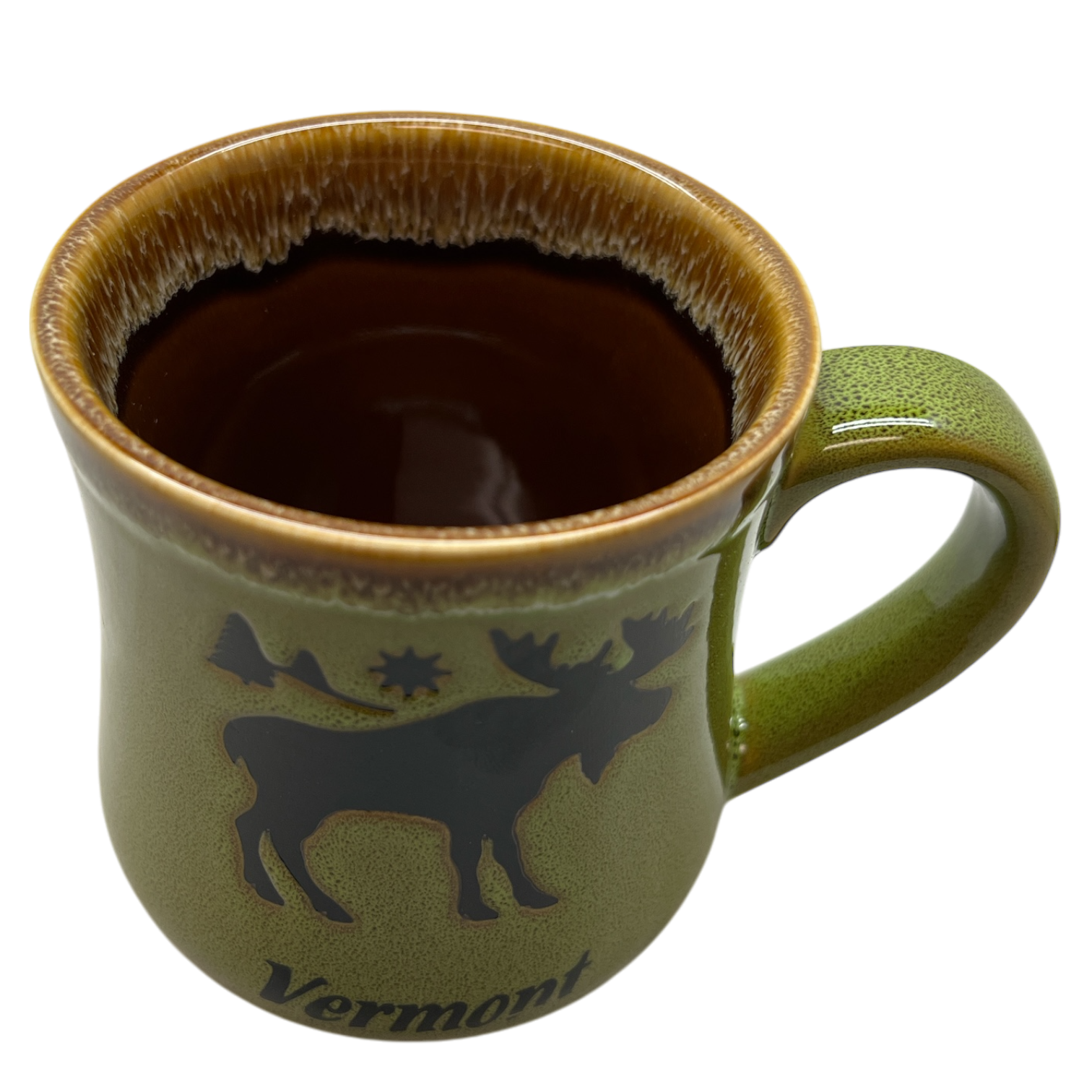 Vermont Moose Mug - Olive