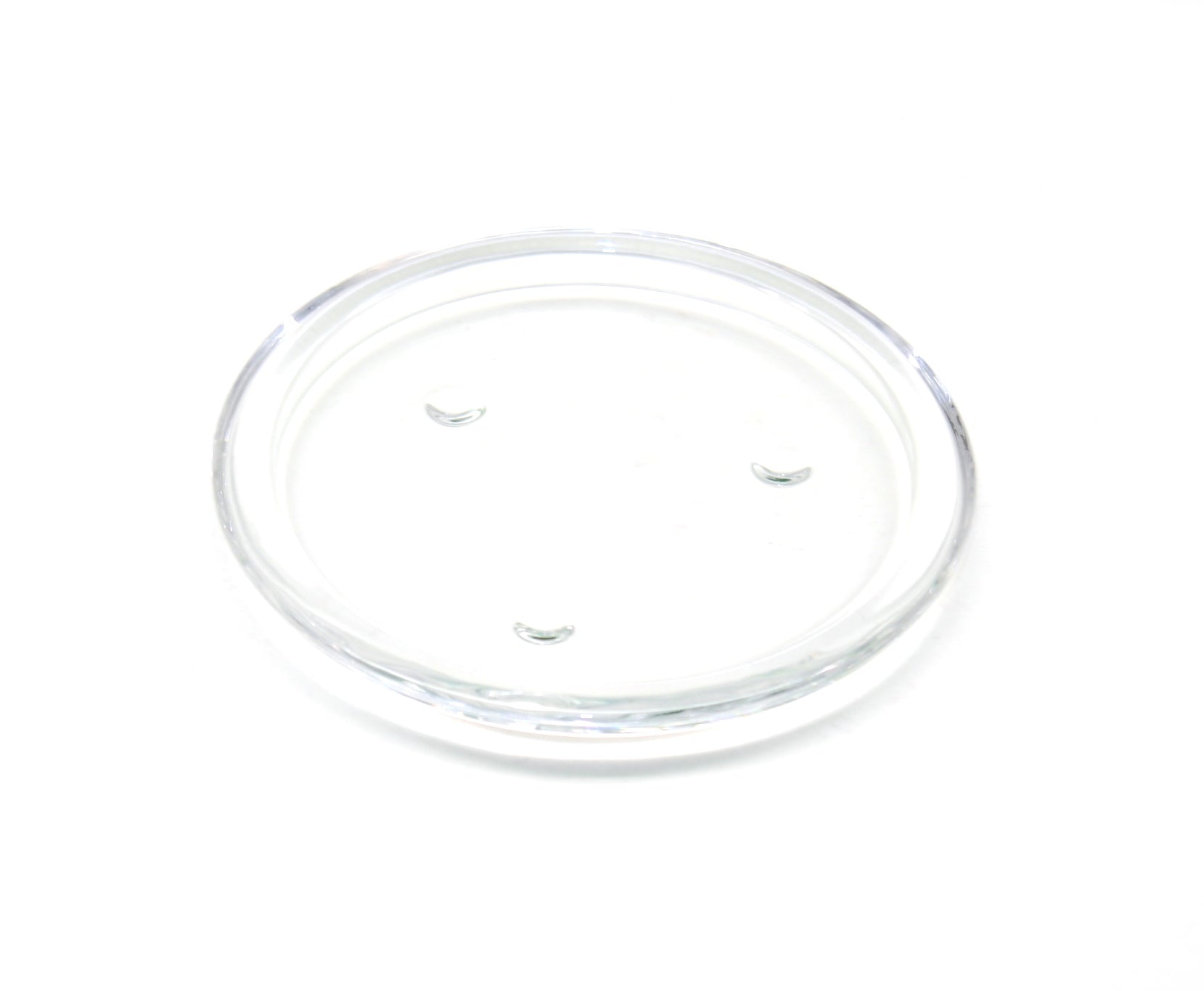 3 Inch Glass Pillar Plate