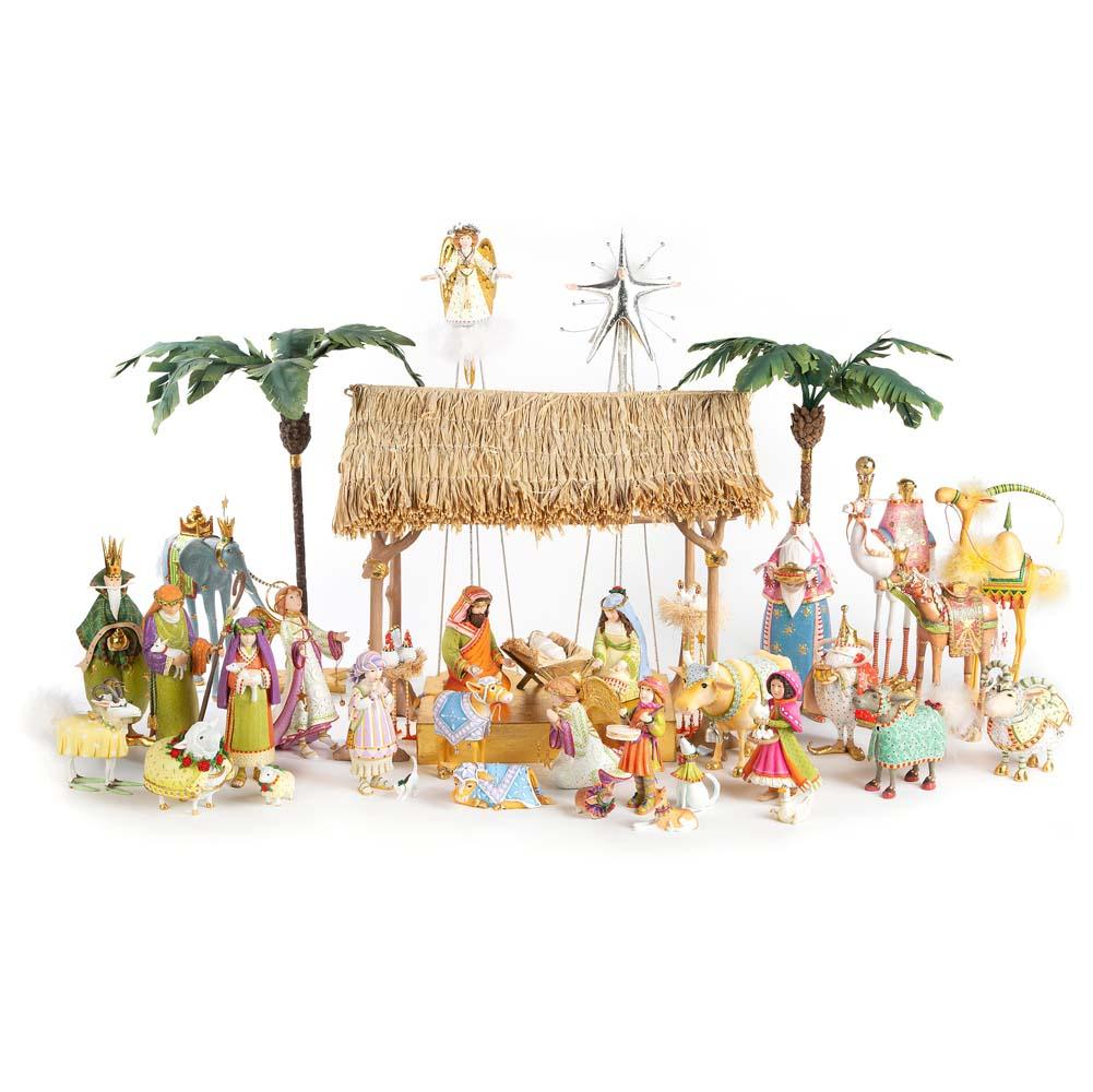 Nativity Rejoicing Angel Figure by Patience Brewster