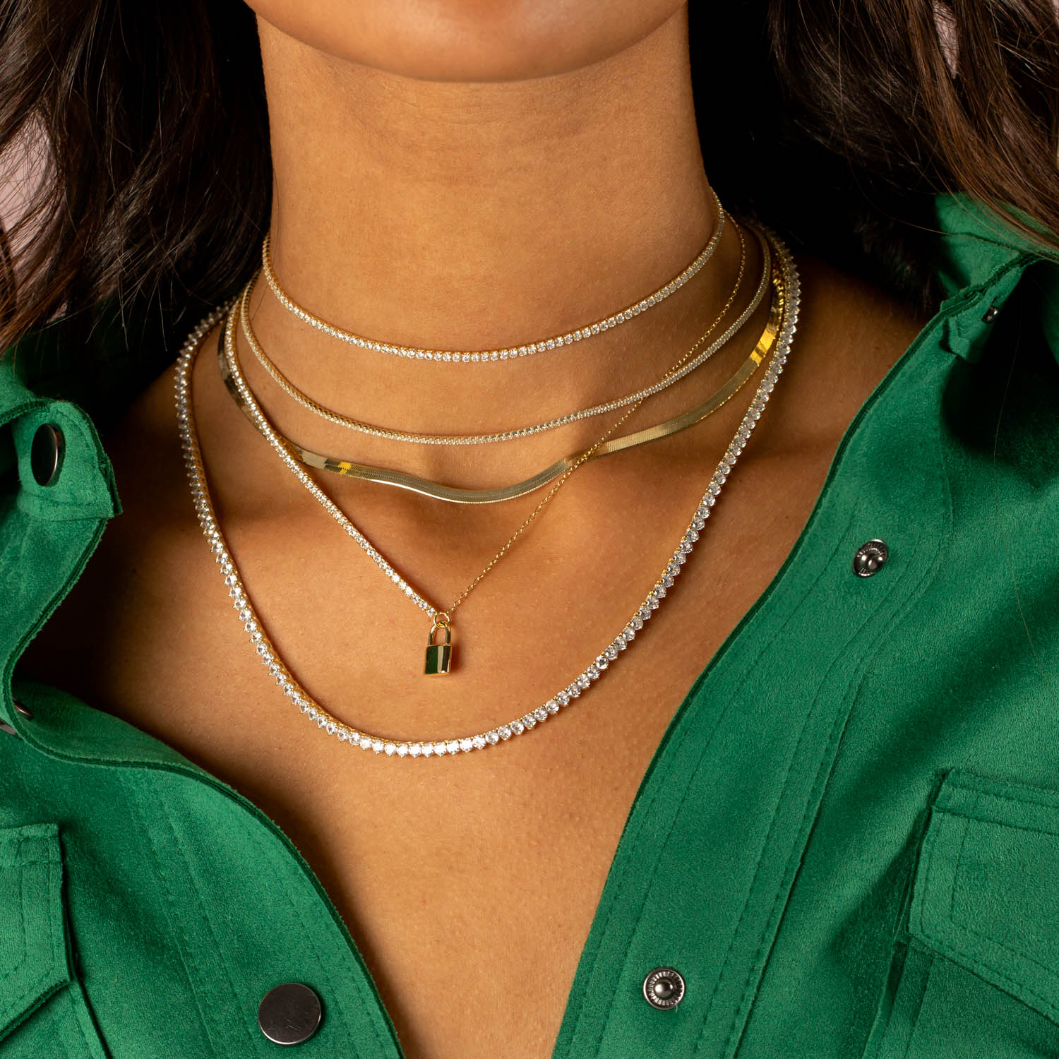 Thin Tennis Choker