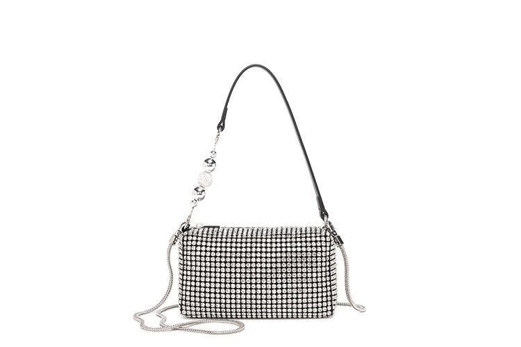 New bag cross-border personalized women's bags with diamonds handbag tide fashion versatile Yangqi shoulder bag