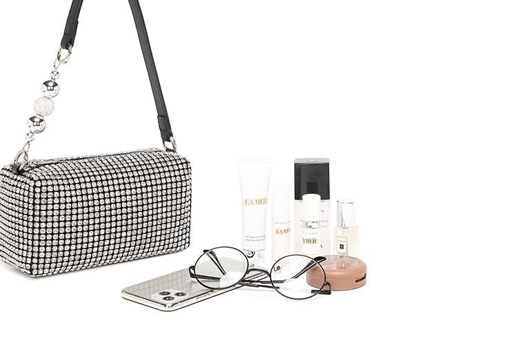 New bag cross-border personalized women's bags with diamonds handbag tide fashion versatile Yangqi shoulder bag