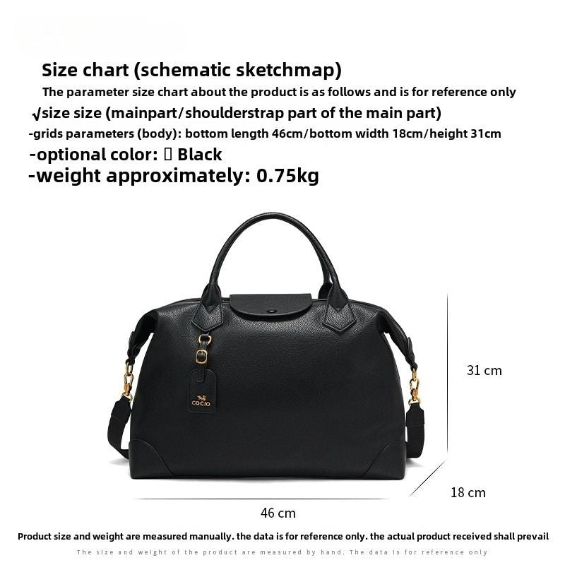 New casual travel bag simple versatile models soft leather commuter large cross-border foreign trade hot models women's bags