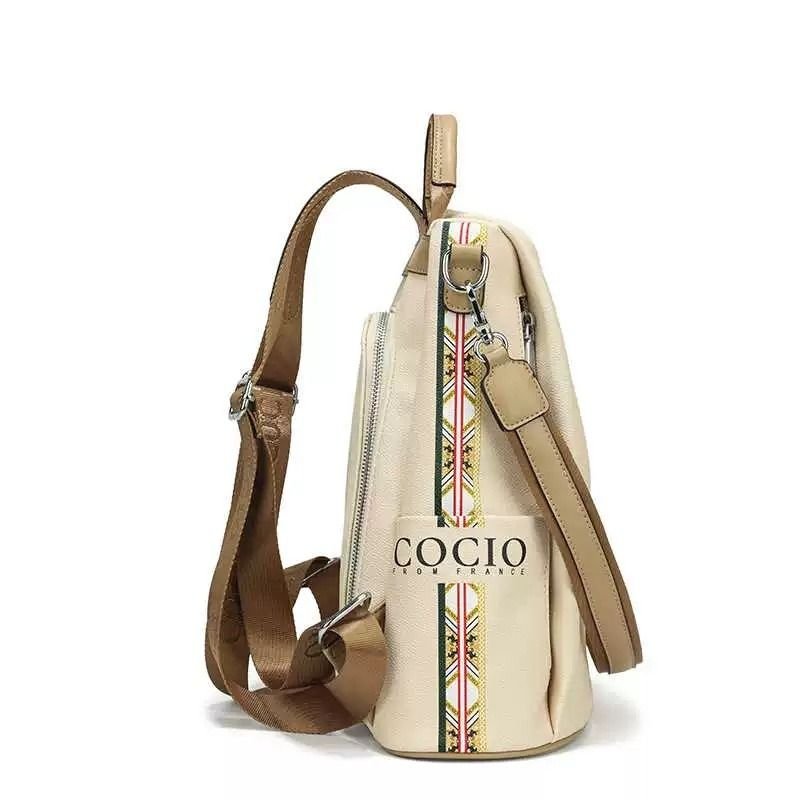 New Colorful Beige Shoulder Bag Simple Hundred models Women's Travel Backpack Cross-border Hot models Women's Bags