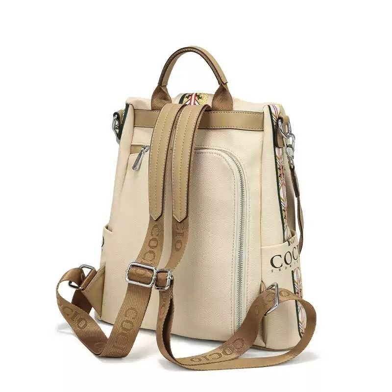 New Colorful Beige Shoulder Bag Simple Hundred models Women's Travel Backpack Cross-border Hot models Women's Bags