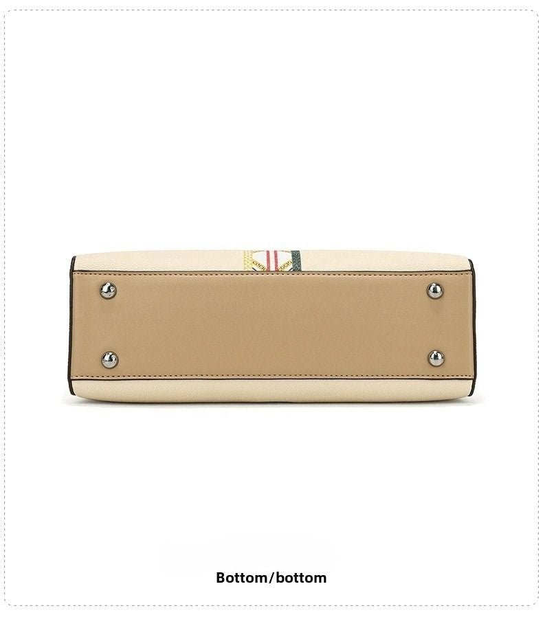 New colorful white series handbag messenger bag niche design models shoulder handbag cross-border hot models