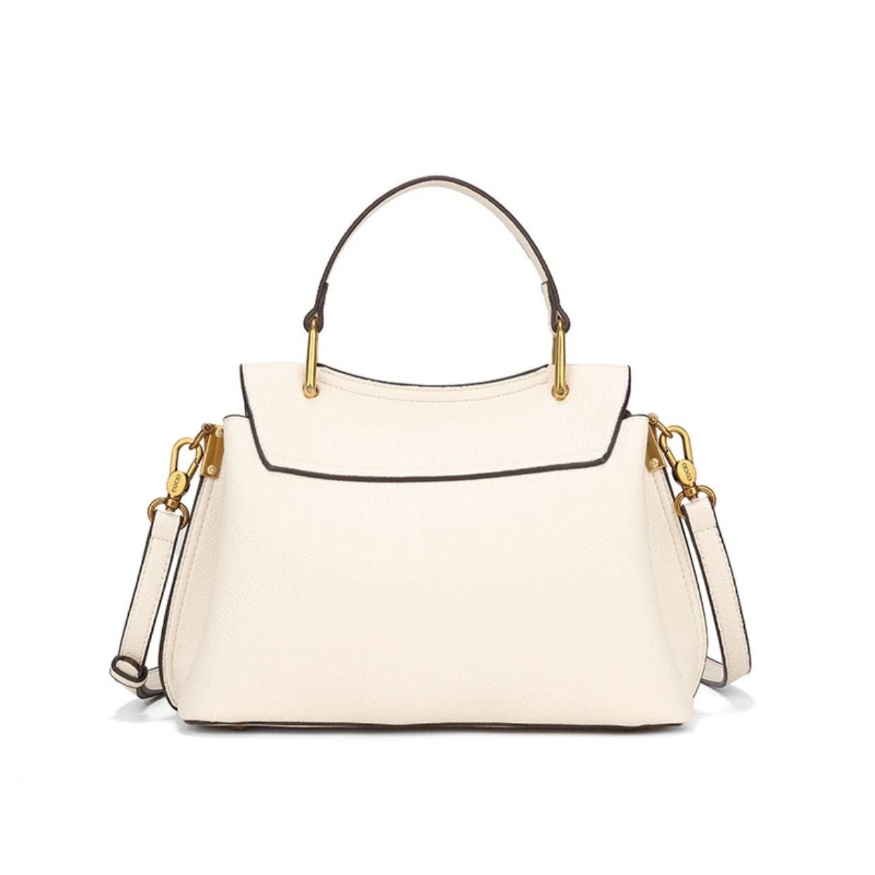 New lock buckle handheld Tote Tote female large capacity casual fashion big bag versatile shoulder crossbody