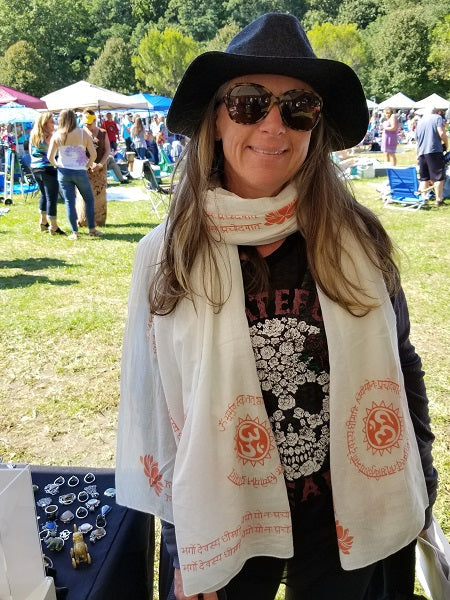 Gayatri Mantra Hindu prayer shawl