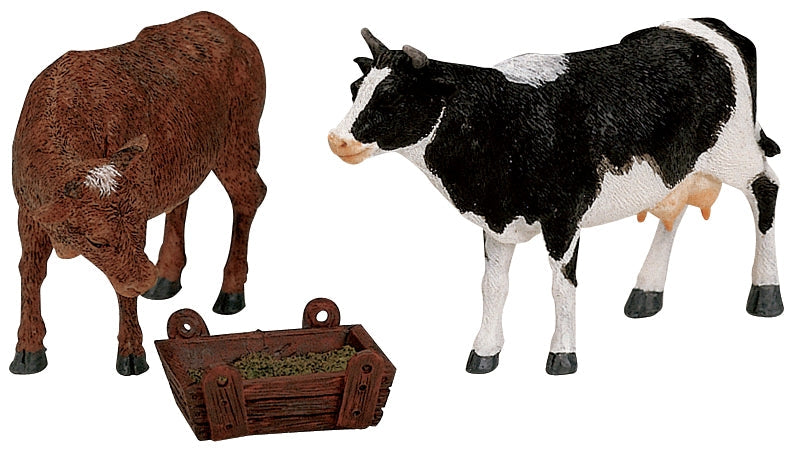 Feeding Cow And  Bull - 3 Piece Set