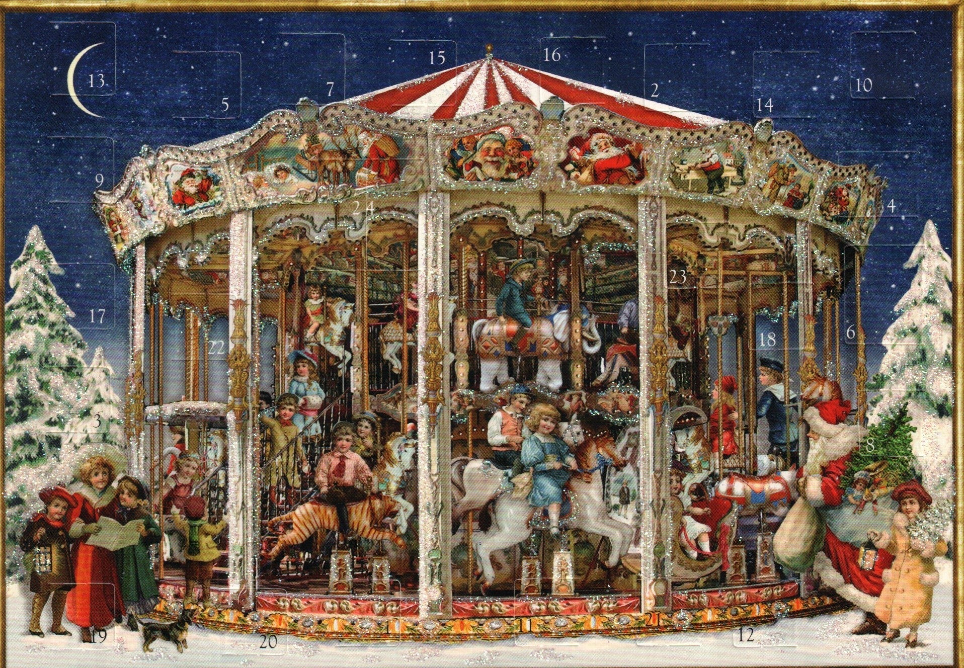 Coppenrath Mini Advent Card With Envelope - In The City