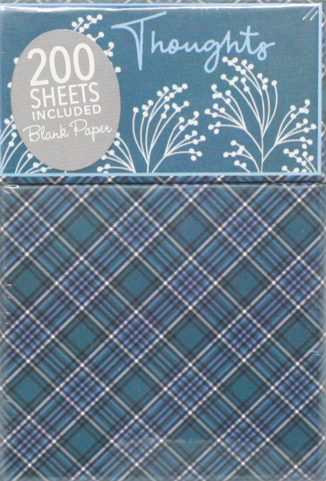 Flip Top  Note Paper Box  - Thoughts