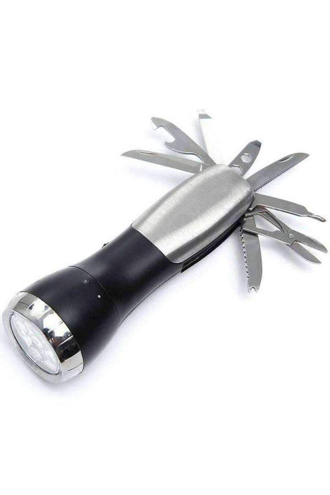 10 Function Flashlight Survival Tool