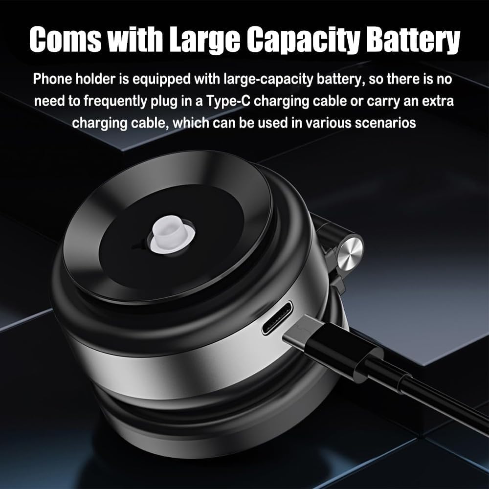 Nixive Phone Holder, Maggripn Go 360 Phone Holder, Maggripn'go 360, Nixivie Magnet PhoneHolder, Nixove PhoneHolder, 360 Adjustable Electric Vacuum Magnetic Suction Cup PhoneMount, 2.0 (1)