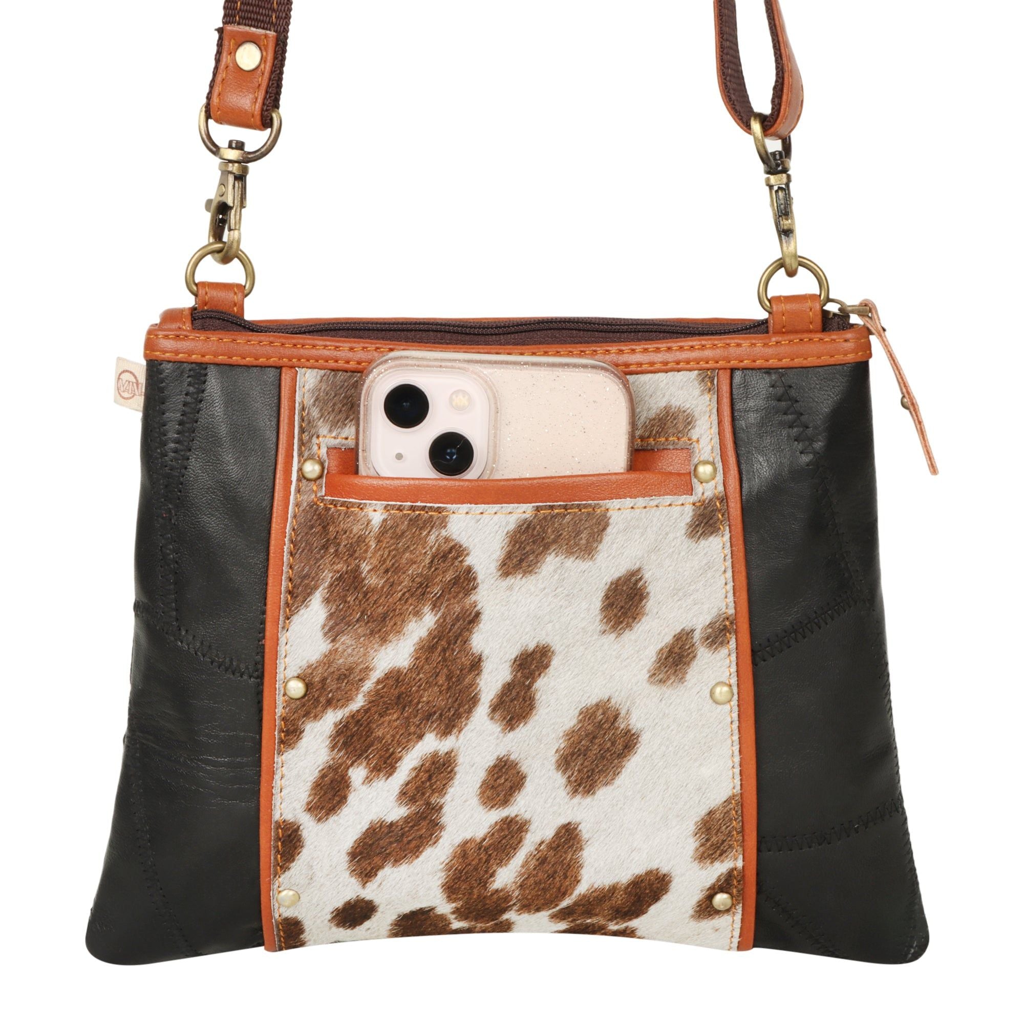 Noa Angled Crossbody Bag - Hairon