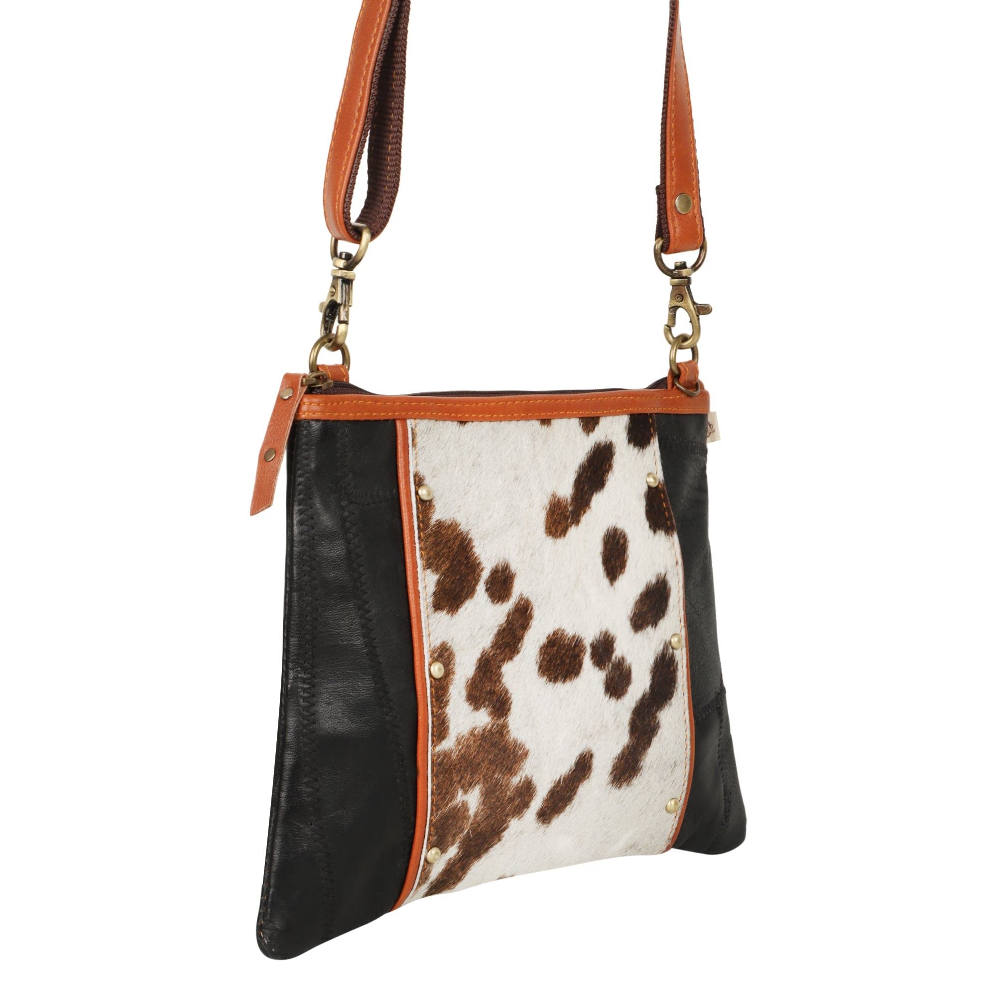 Noa Angled Crossbody Bag - Hairon