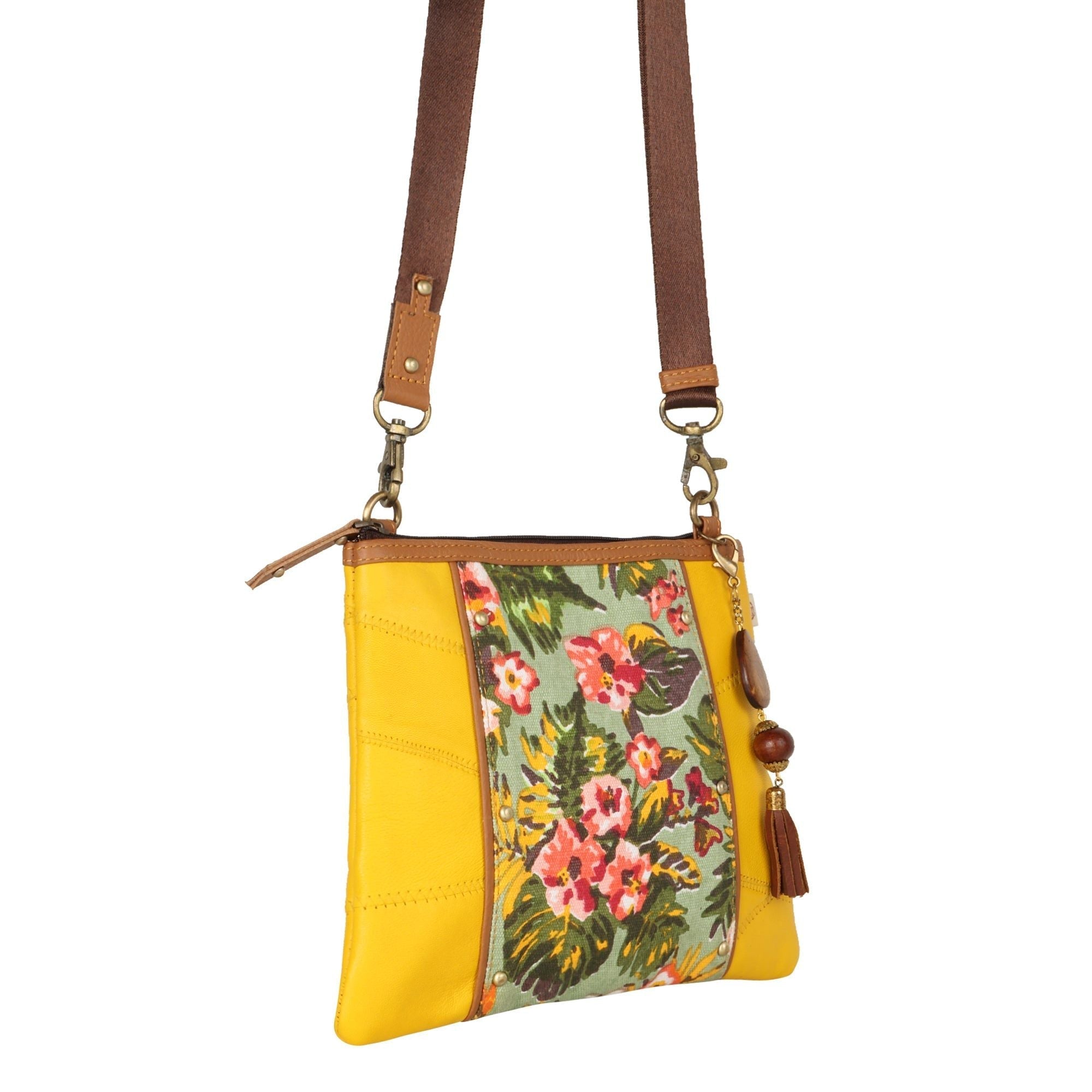 Noa Angled Crossbody Bag - Summer Jungle