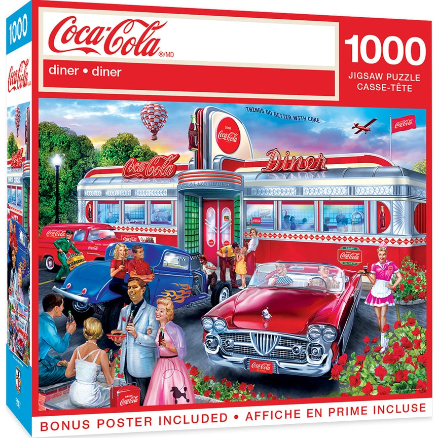 Coca-Cola - Diner 1000 Piece Puzzle