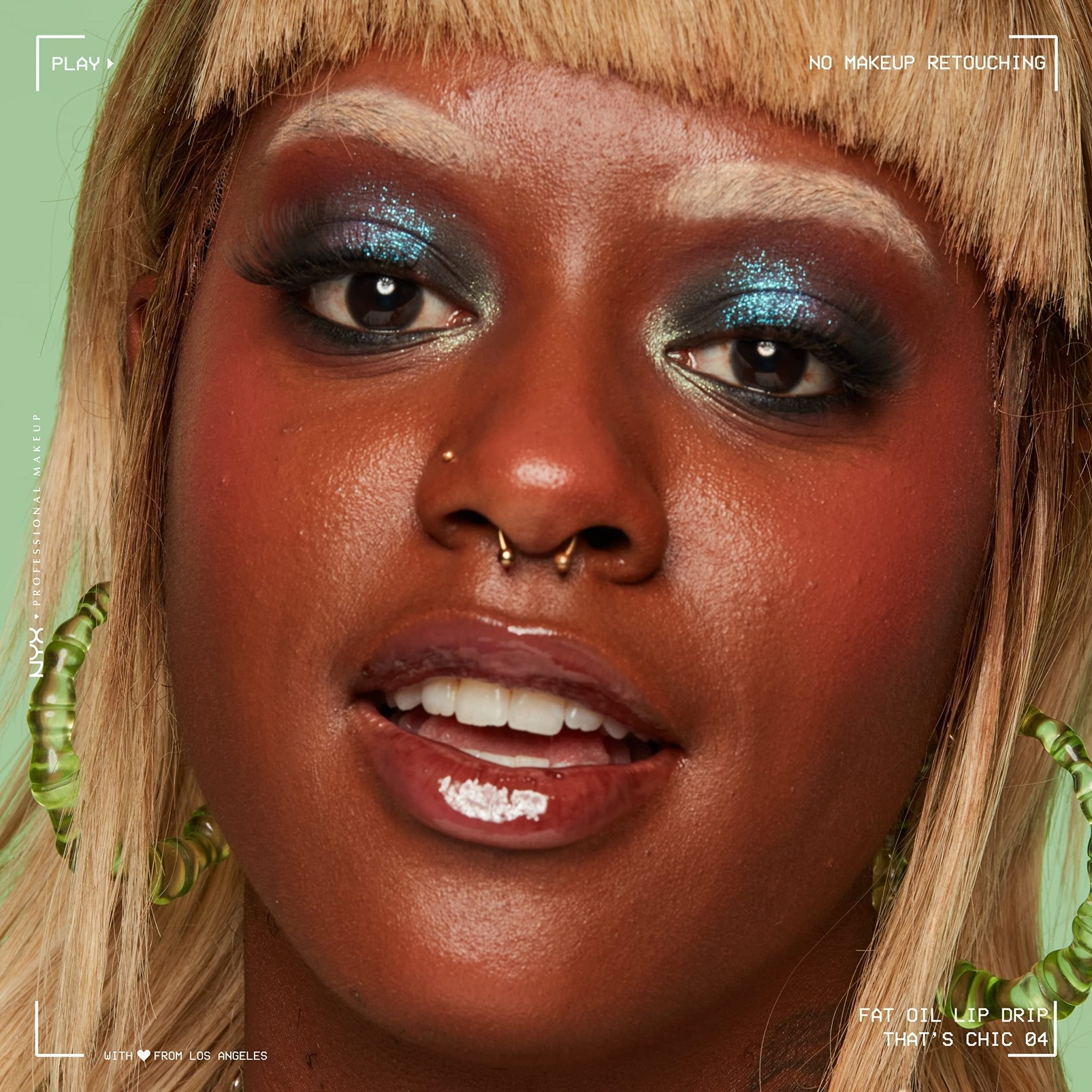 NYX PROFESSIONAL MAKEUP Fat Oil Lip Drip, Moisturizing Lip Oil Gloss, Vegan Tinted Formula, Up to 12 HR Hydration - Missed Call (Sheer Pink)