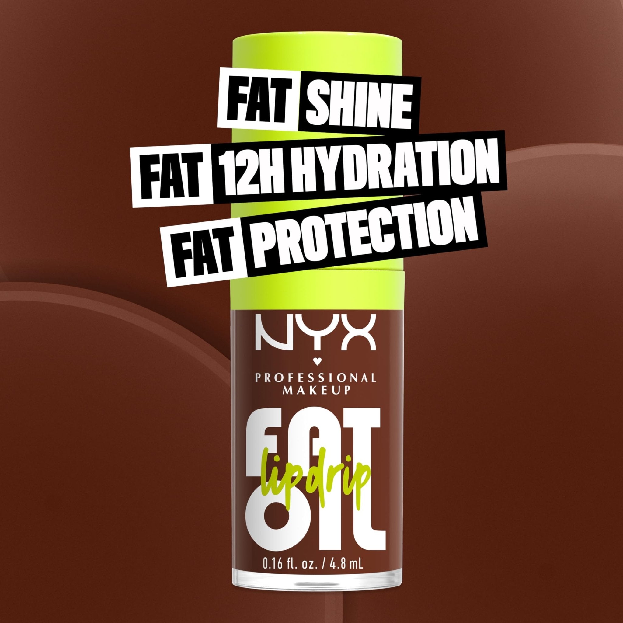 NYX PROFESSIONAL MAKEUP Fat Oil Lip Drip, Moisturizing Lip Oil Gloss, Vegan Tinted Formula, Up to 12 HR Hydration - Missed Call (Sheer Pink)