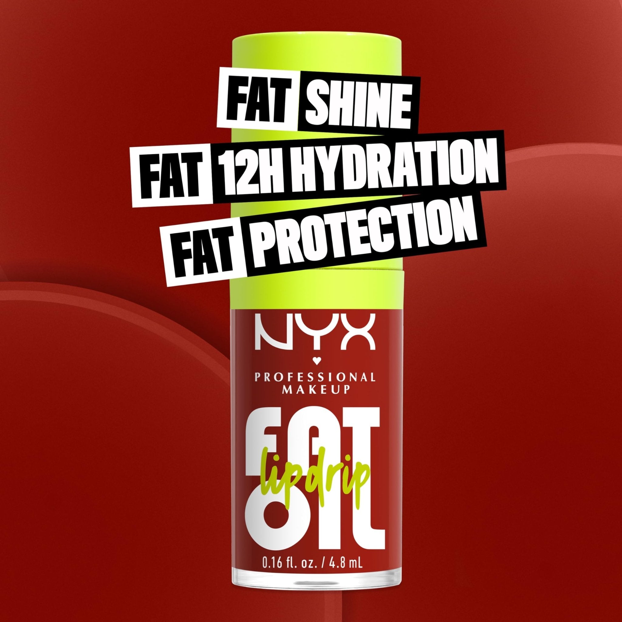 NYX PROFESSIONAL MAKEUP Fat Oil Lip Drip, Moisturizing Lip Oil Gloss, Vegan Tinted Formula, Up to 12 HR Hydration - Missed Call (Sheer Pink)