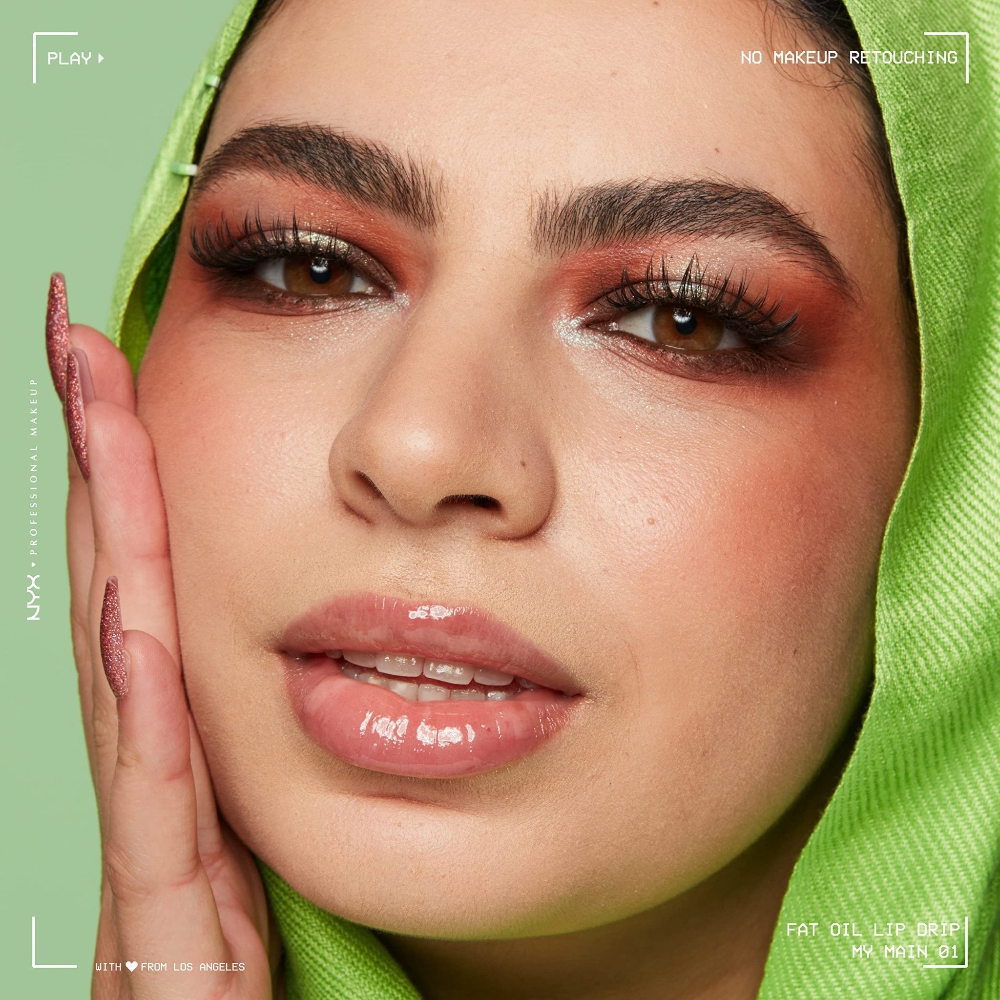 NYX PROFESSIONAL MAKEUP Fat Oil Lip Drip, Moisturizing Lip Oil Gloss, Vegan Tinted Formula, Up to 12 HR Hydration - Missed Call (Sheer Pink)