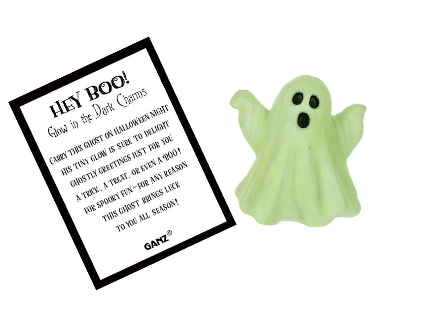Glow in the Dark Ghost Pocket Charm
