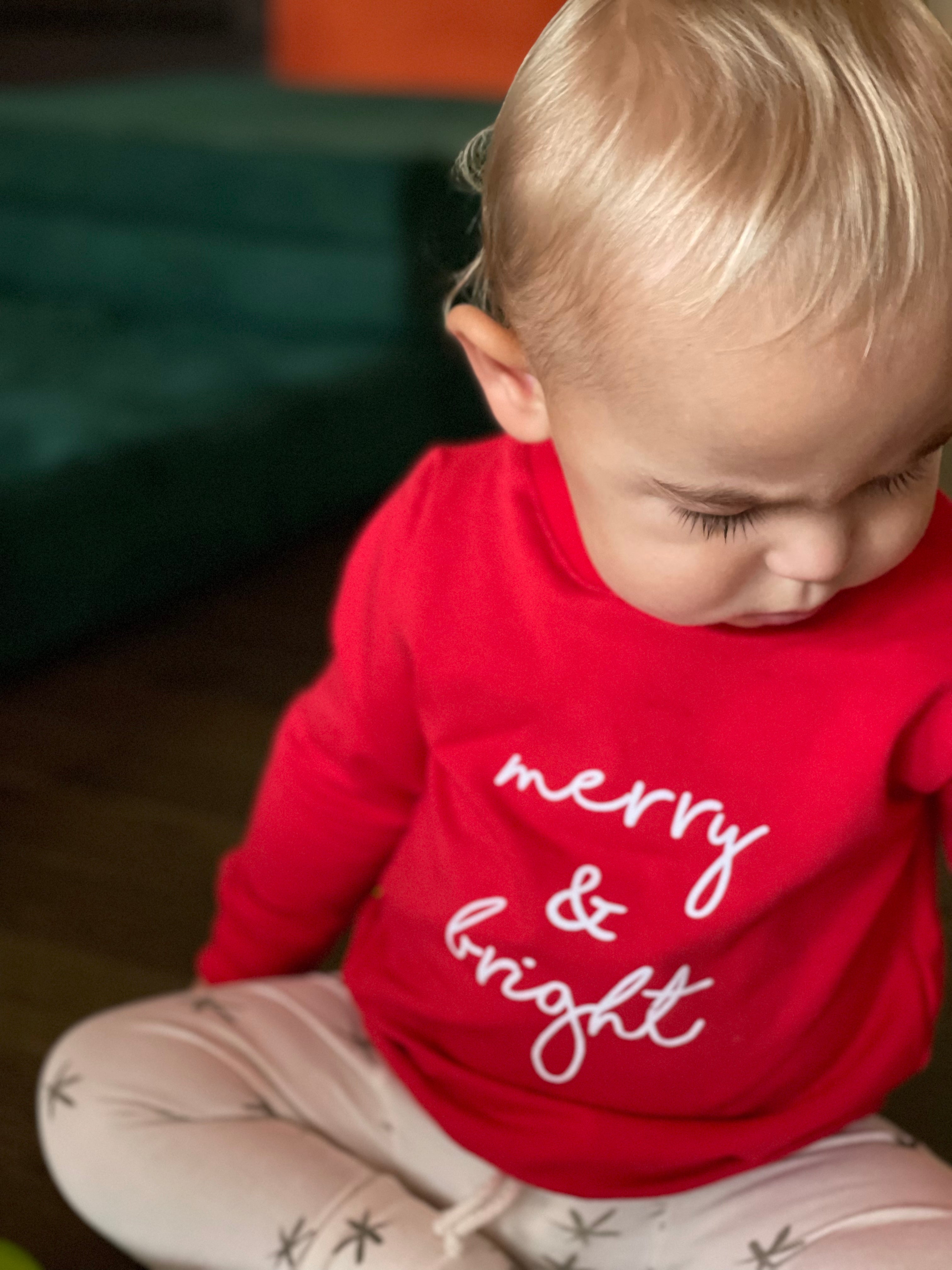 Baby Merry & Bright Sweatshirt